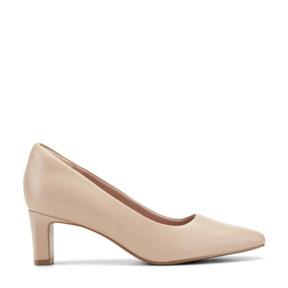 Rockport Women / Total Motion Merida Classic Dress Pumps - Light Natural Leather