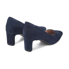 Rockport Women / Total Motion Merida Classic Dress Pumps - Dark Blue Suede