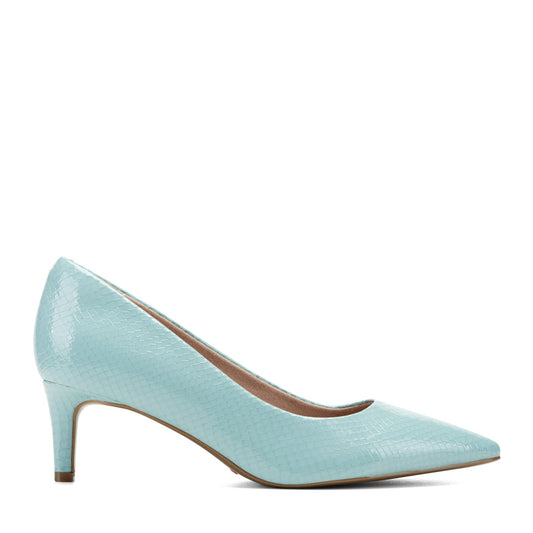 Rockport Women / Cindy Total Motion Pumps - Light Blue Leather