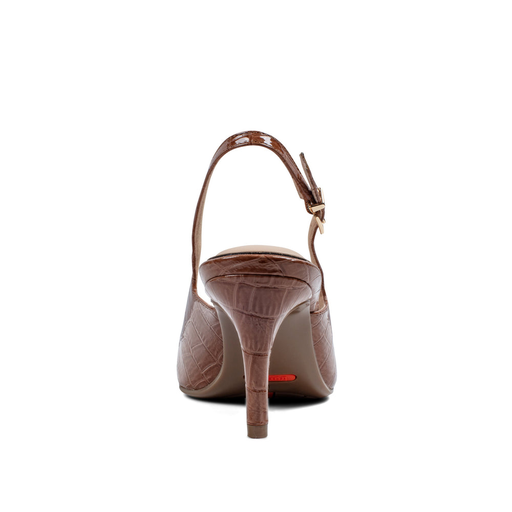 Rockport Women / Jolie Total Motion Dress Pumps - Medium Natural Croco Patent