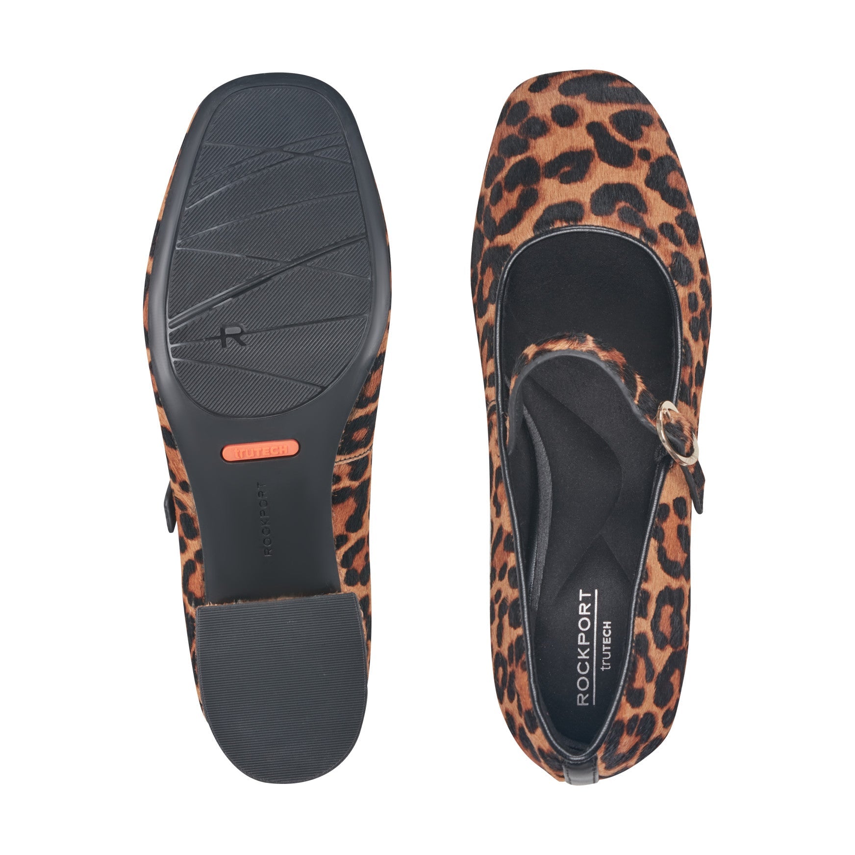 Rockport Women / Xena Block Heel Mary Jane Pumps - Leopard