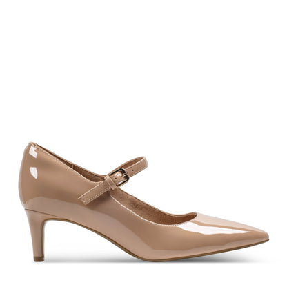 Rockport Women / Total Motion Chase Classic Mary-Jane Dress Pumps - Light Natural Patent