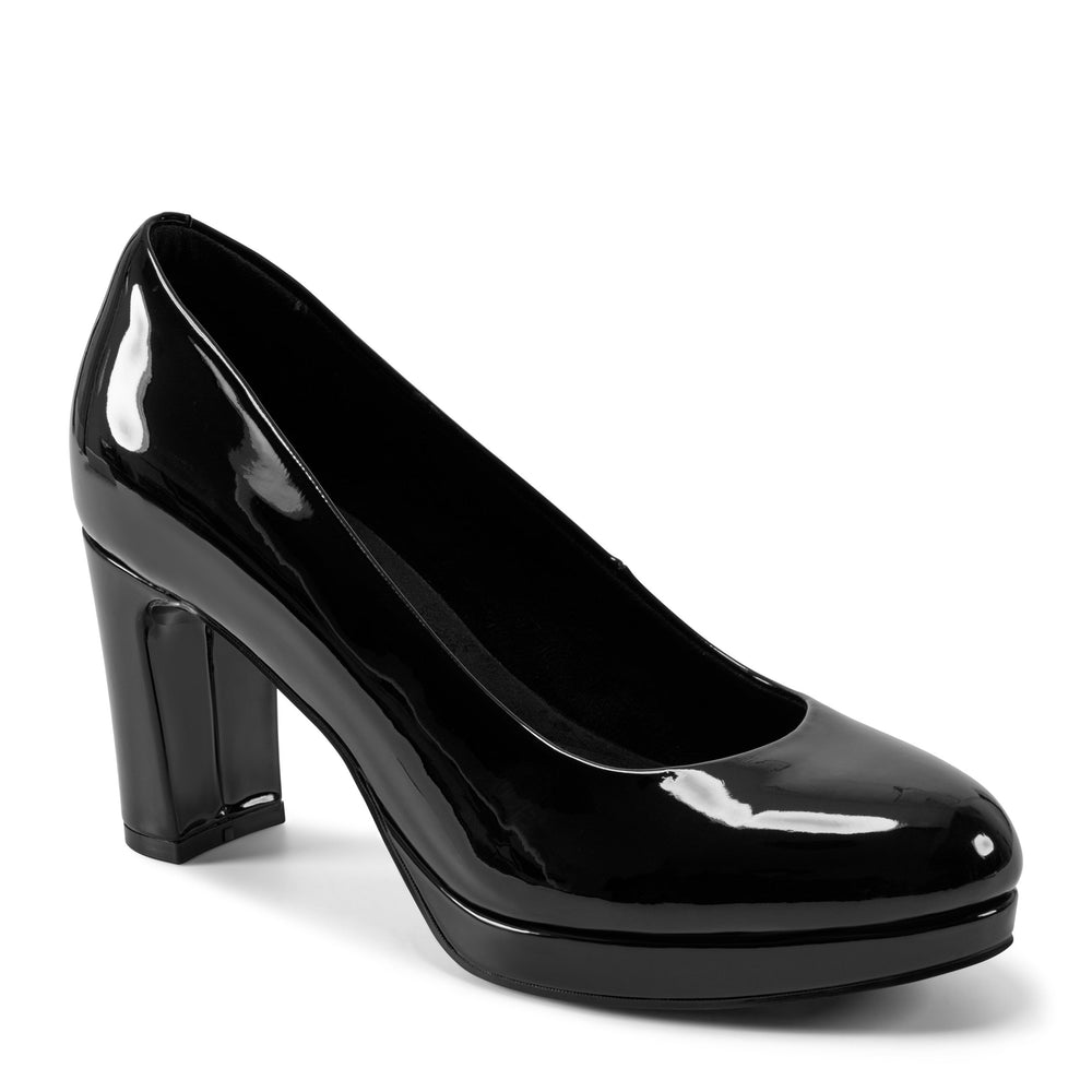 Rockport Women / Carmen Total Motion Platform Pumps - Black Patent