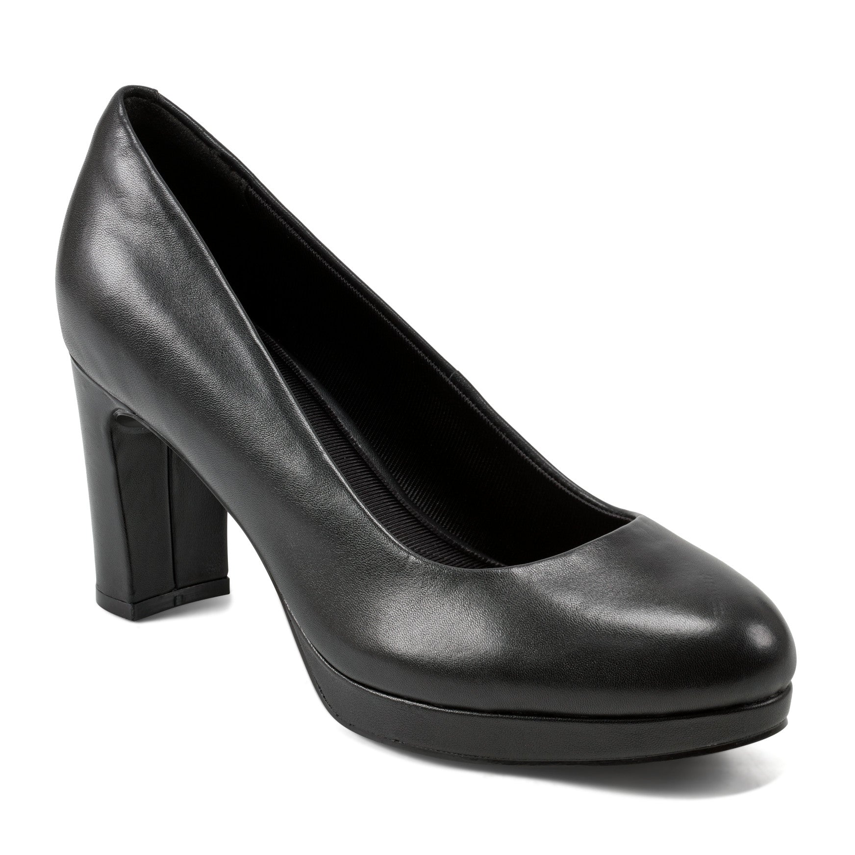 Rockport Women / Carmen Total Motion Platform Pumps - Black Leather
