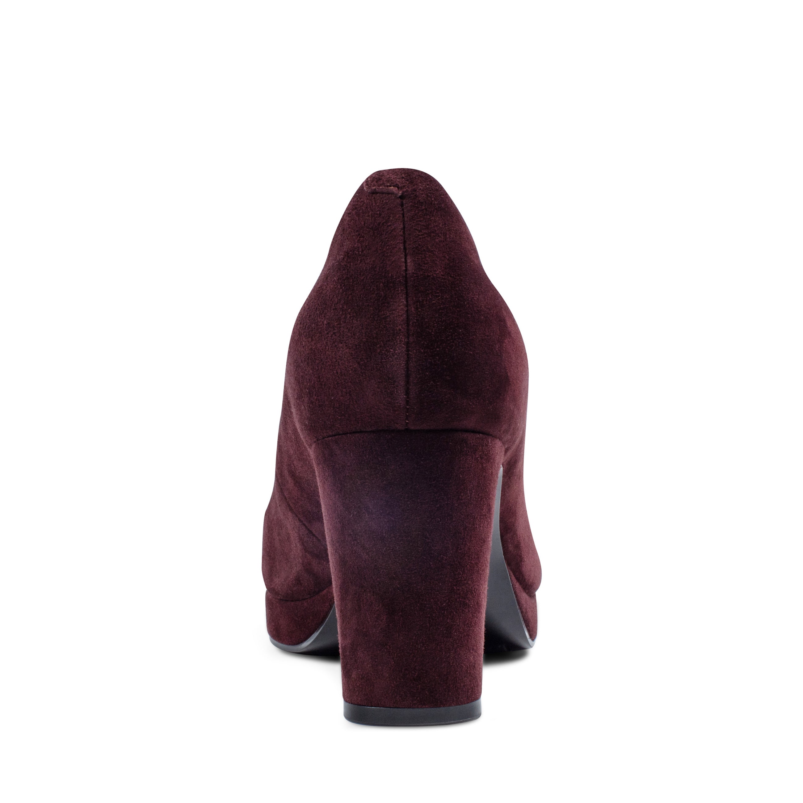 Rockport Women / Carmen Total Motion Platform Pumps - Dark Red Suede