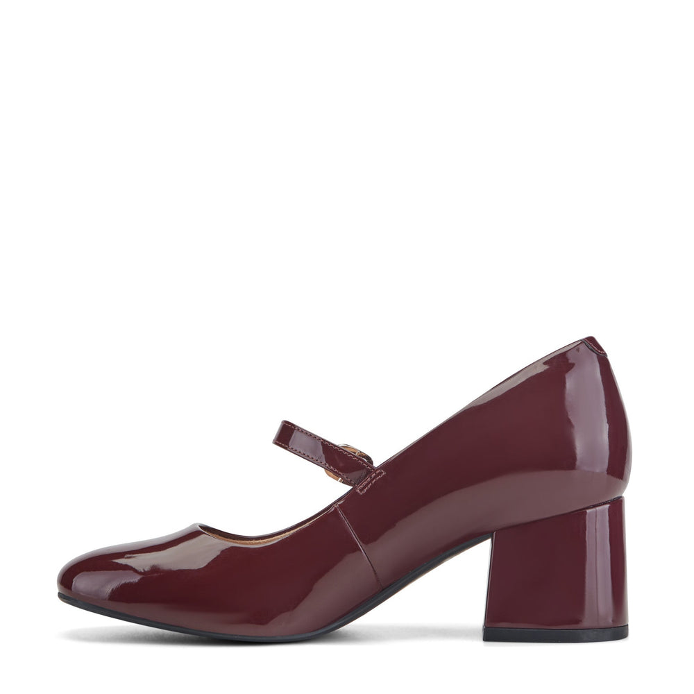 Rockport Women / Xena Block Heel Mary Jane Pumps - Dark Red