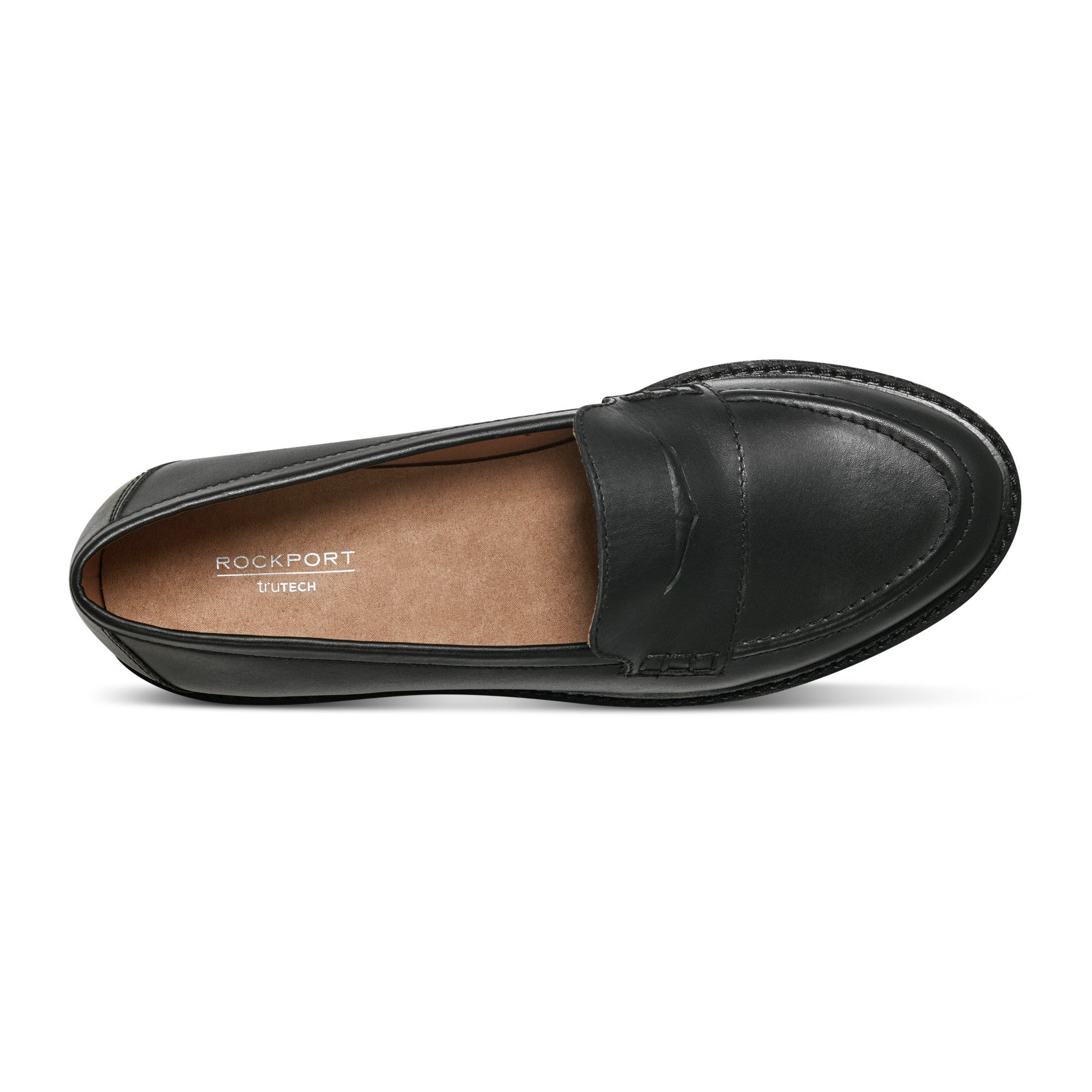 Rockport Women / Kacey Penny Loafer - Black Leather
