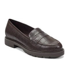 Rockport Women / Kacey Penny Loafer - Brown Croco