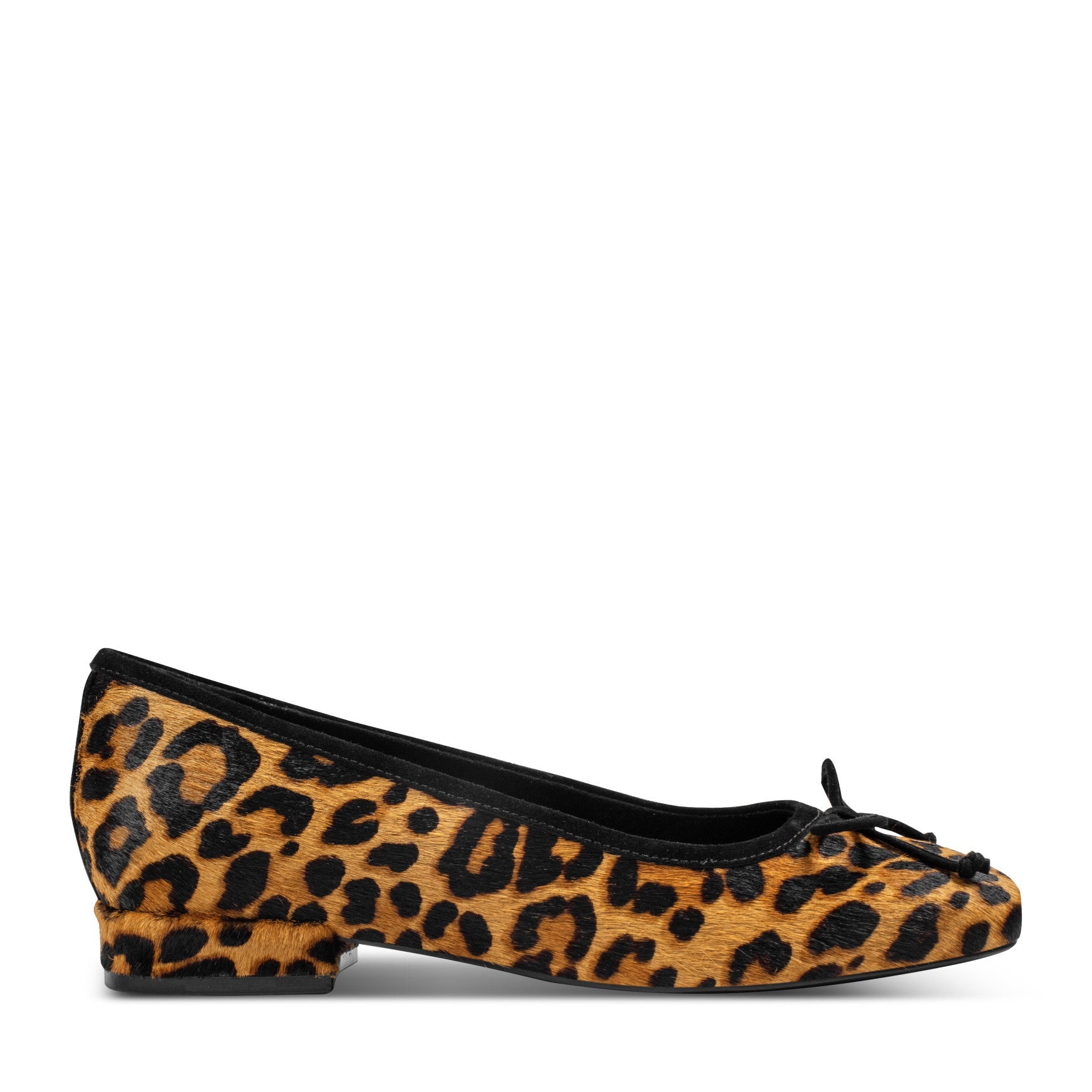 Rockport Women / Sadie Square Toe Slip-on Ballet Dress Flats - Leopard