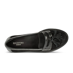 Rockport Women / Kiara Tassel Loafers - Black Suede