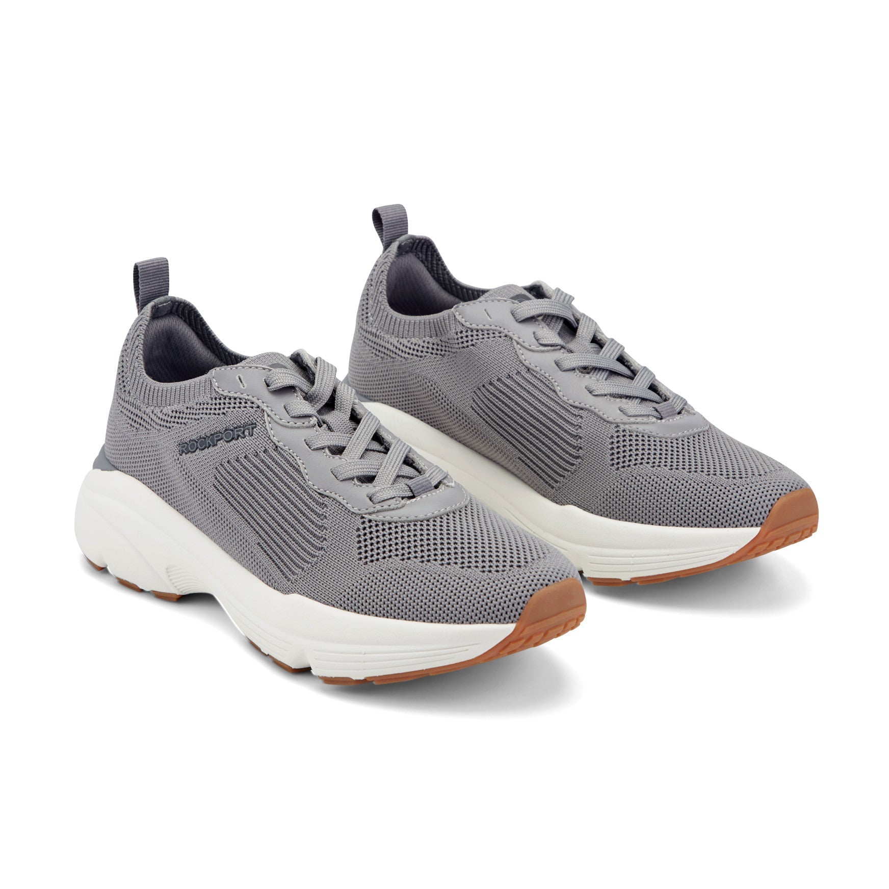 Rockport Women / Delfina Lace-up Casual Sneakers - Medium Gray