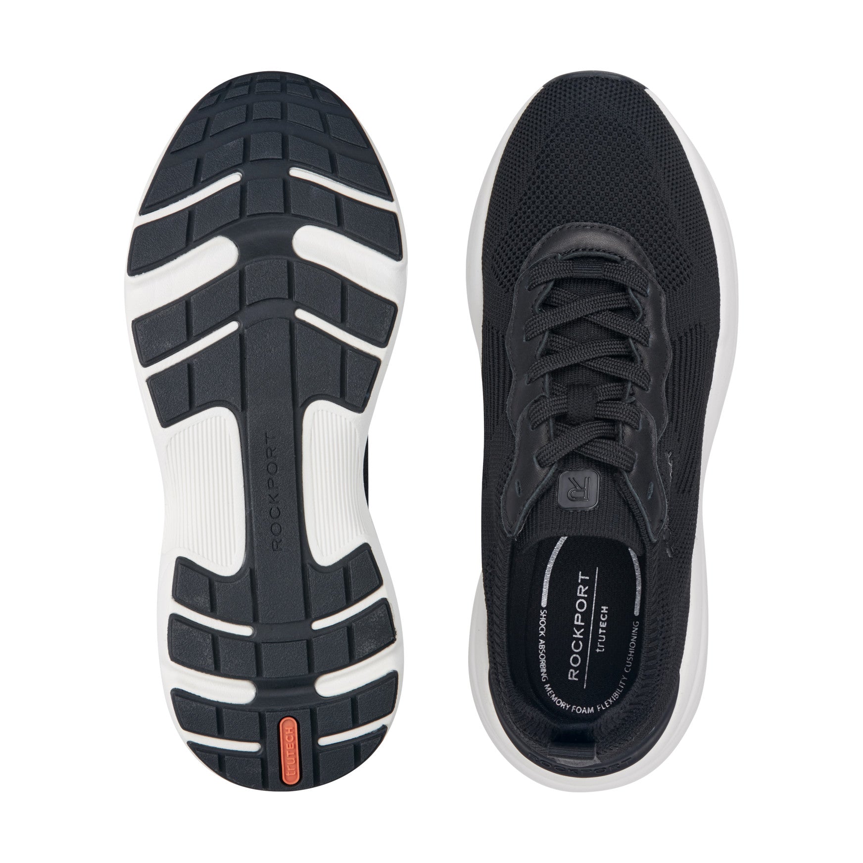 Rockport Women / Delfina Lace-up Casual Sneakers - Black