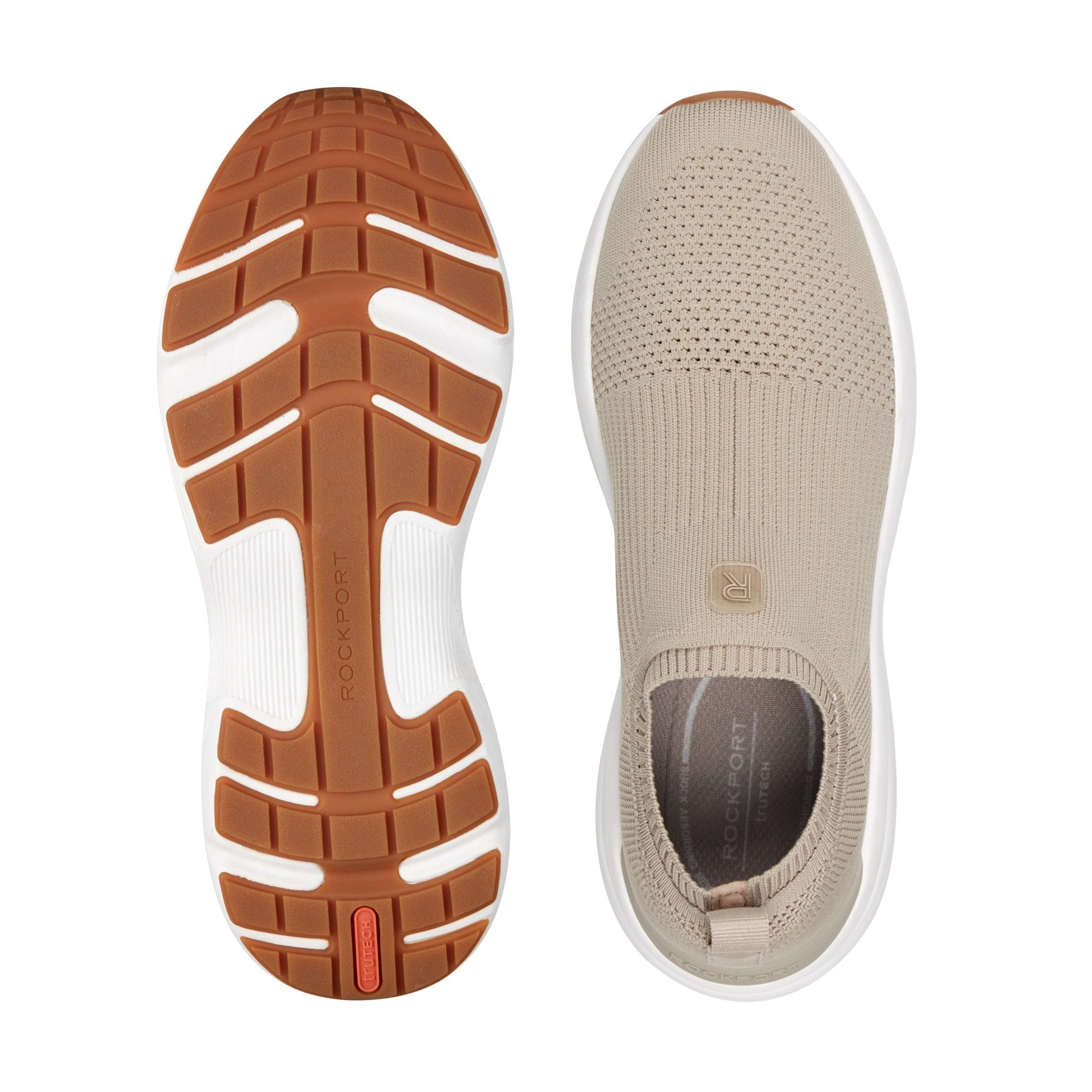 Rockport Women / Demi Slip-on Casual Sneakers - Light Natural