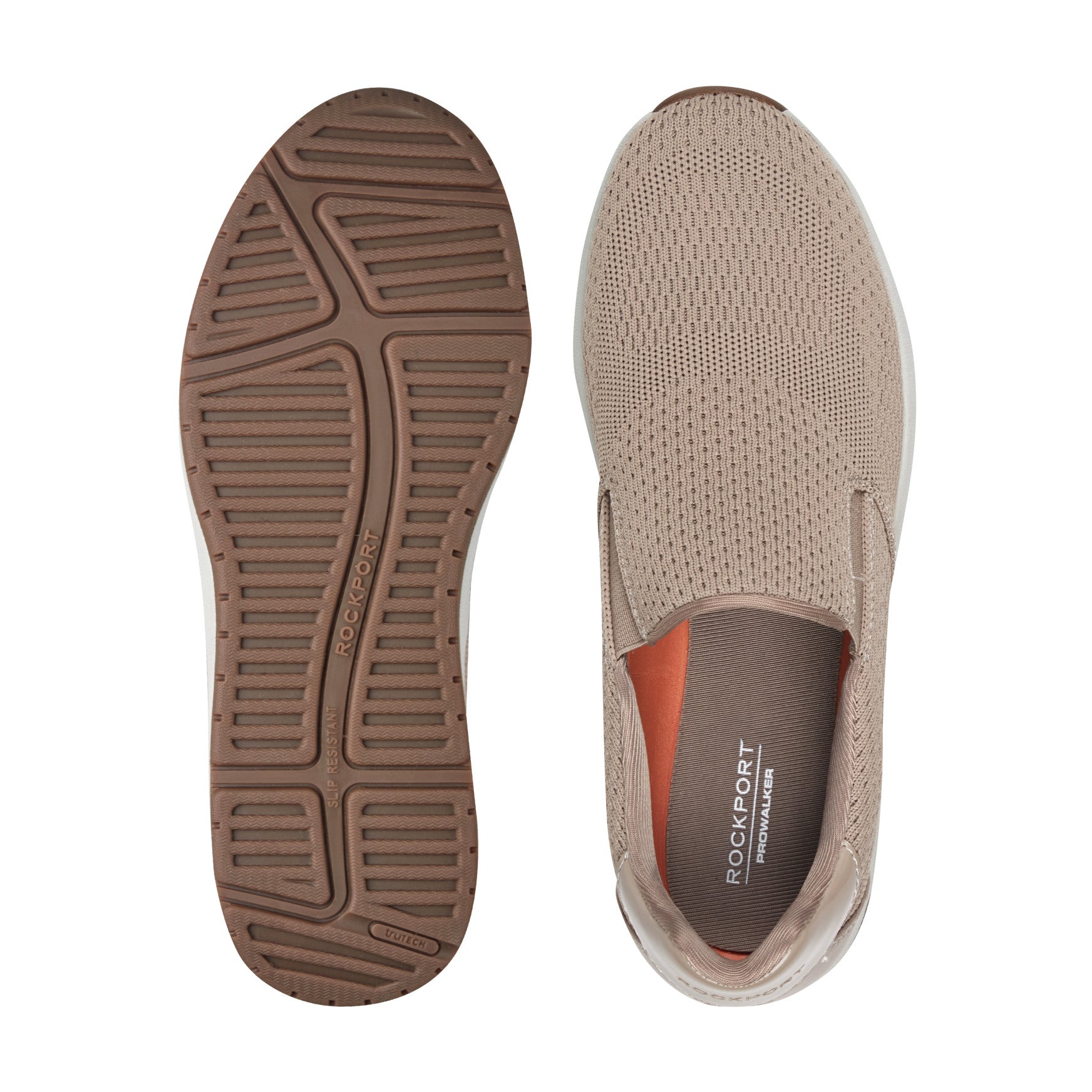 Rockport Women / ProWalker Titan Casual Slip on Sneakers - Taupe