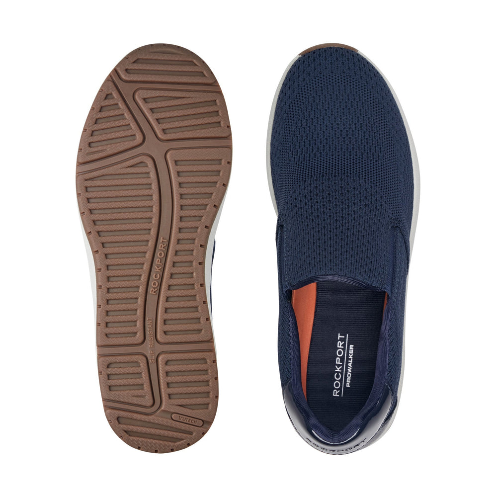 Rockport Women / ProWalker Titan Casual Slip on Sneakers - Dark Blue