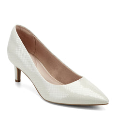 Rockport Women / Cindy Total Motion Pumps - Light Gray Leather