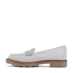 Rockport Women / Kacey Penny Loafer - Light Blue Suede