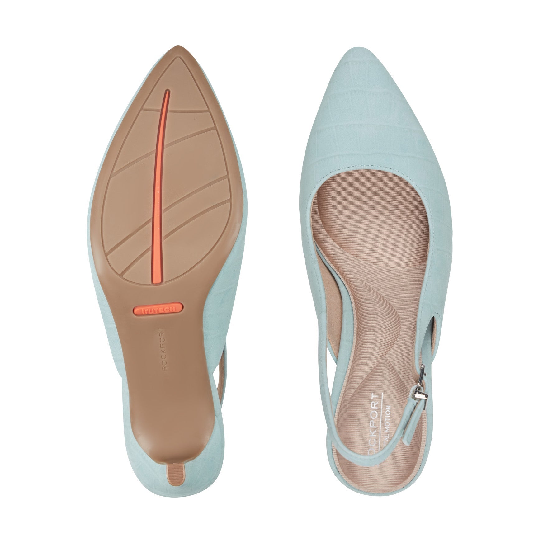 Rockport Women / Jolie Total Motion Dress Pumps - Light Blue Leather