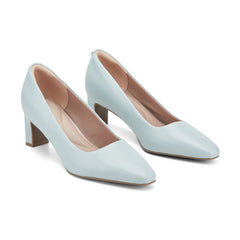 Rockport Women / Total Motion Merida Classic Dress Pumps - Light Blue Leather