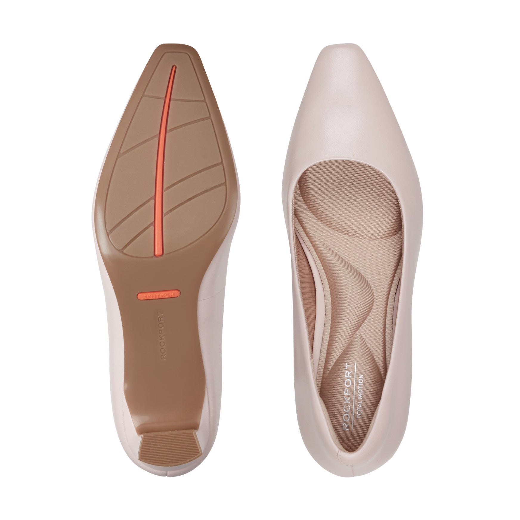 Rockport Women / Total Motion Merida Classic Dress Pumps - Light Pink Leather
