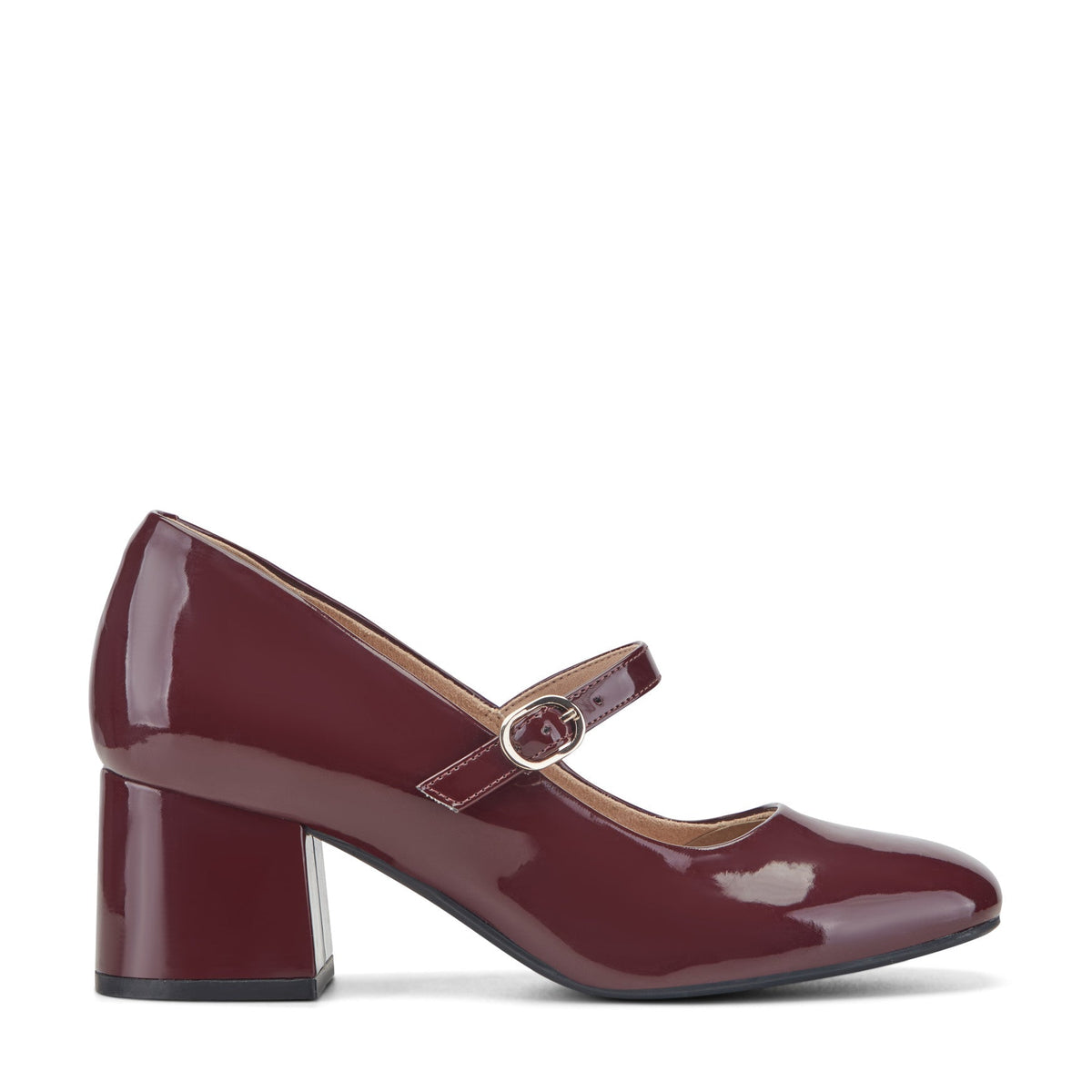 Rockport Women / Xena Block Heel Mary Jane Pumps - Dark Red