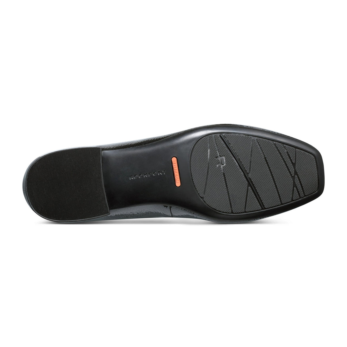 Rockport Women / Sadie Square Toe Slip-on Ballet Dress Flats - Black Patent