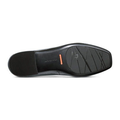 Rockport Women / Sadie Square Toe Slip-on Ballet Dress Flats - Black Patent